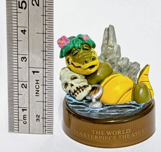 World Masterpiece Theater Bottle Cap Collection "The Clock Alligator" from Peter Pan - Kaiyodo | Bonzo Bears