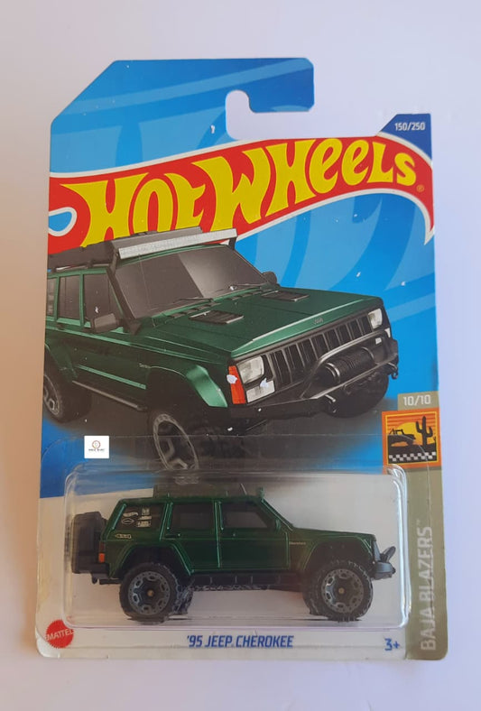 '95 Jeep Cherokee - Hot Wheels (Green)