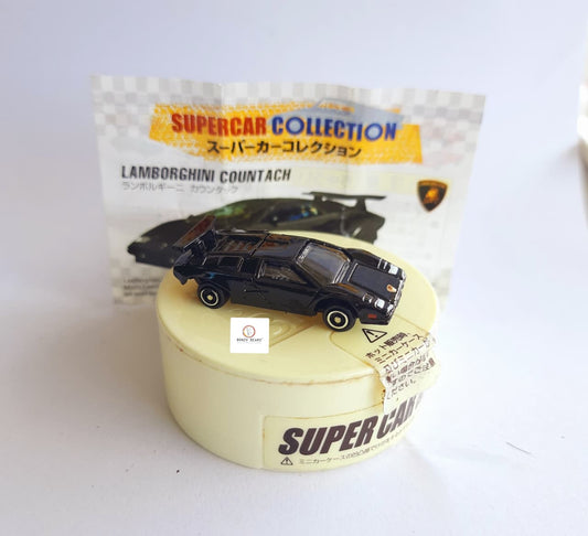Lamborghini Countach Black -  "Supercar Collection" - Black  - 1/100 Scale