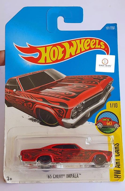 '65 Chevy Impala - Hot Wheels | Bonzo Bears ( Rare)