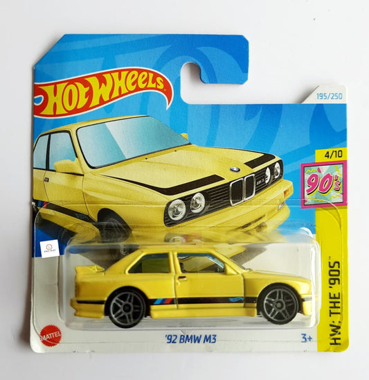 '92 BMW M3 - Hot Wheels - Short Card