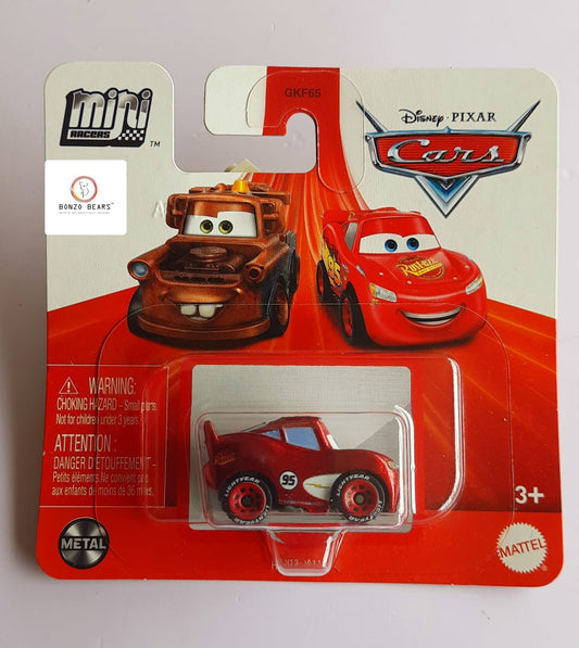 Lightning McQueen Disney Pixar Cars - Mini Racers CHASE | Bonzo Bears V2