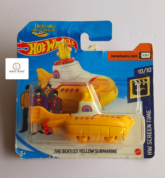 The Beatles Yellow Submarine 10/10 - Hot Wheels (European Short Card) | Bonzo Bears