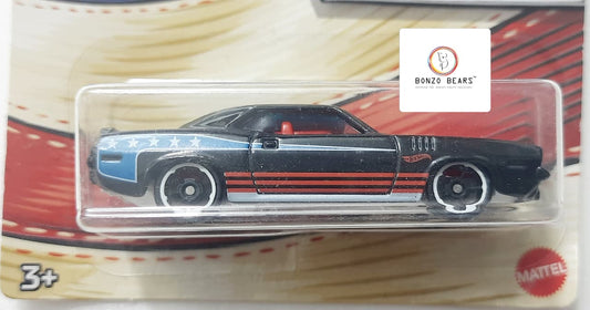 '71 Plymouth Hemi 'Cuda - Stars & Stripes - Hot Wheels 2020 Releae | Bonzo Bears