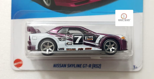 Rare Collector Ediiton -Hot Wheels 2022 Legends Tour Nissan Skyline GT-R (R32)/ With Protector  | Bonzo Bears