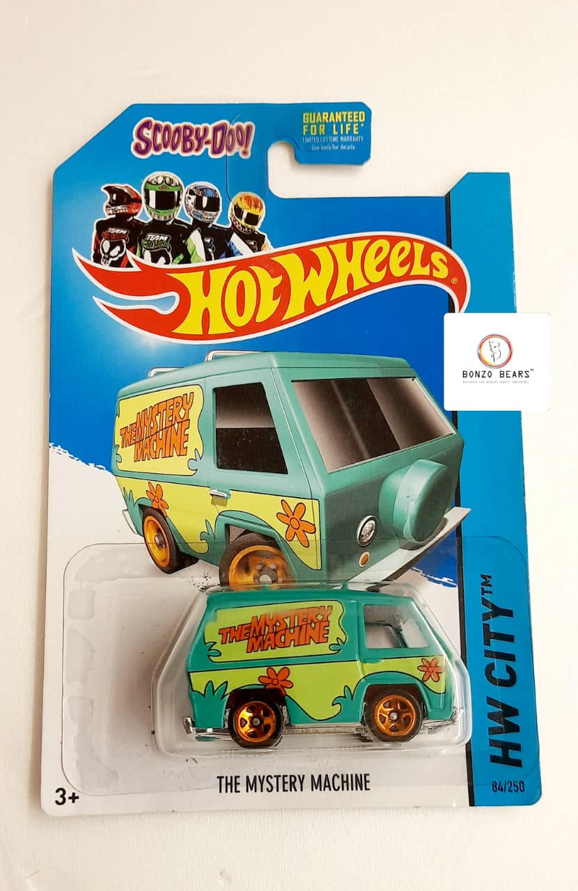 Scooby-Doo Mystery Machine (Old Card 2014 release) Hot Wheels | Bonzo Bears B2