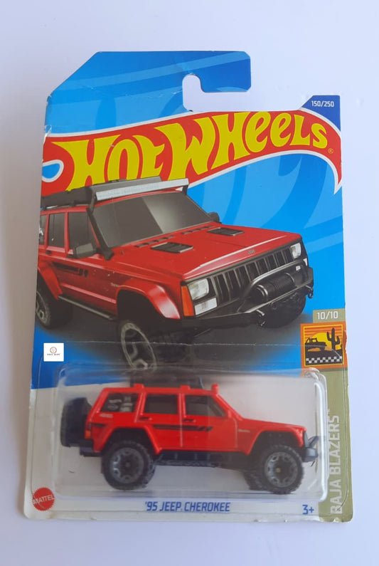 '95 Jeep Cherokee - Hot Wheels (Red)