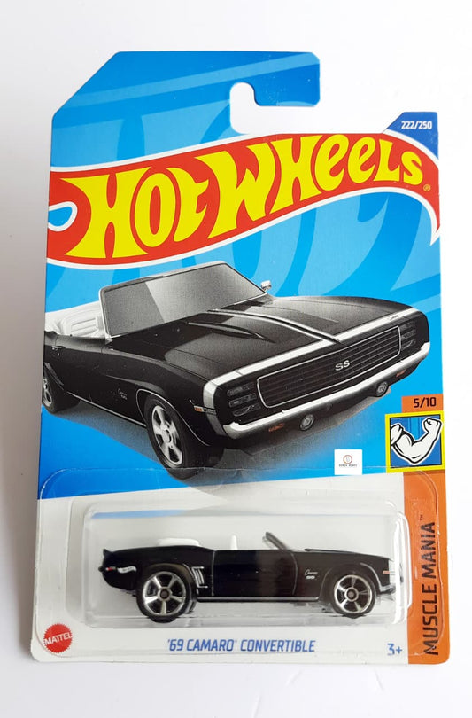 69 Camaro Convertible - Hot Wheels