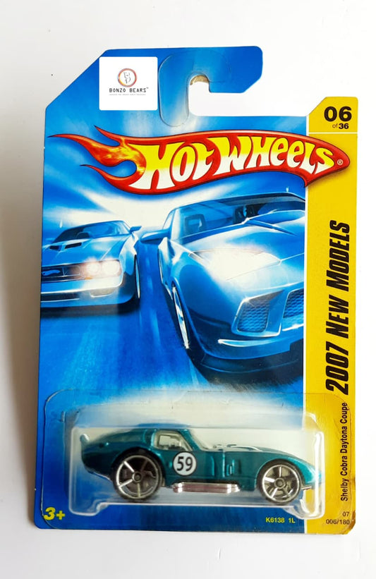 Shelby Cobra Daytona Coupe #59 Rare Color – Hot Wheels | Bonzo Bears PB10