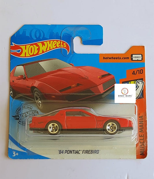 '84 Pontiac Firebird (Imported Short Card)- Hot Wheels | Bonzo Bears
