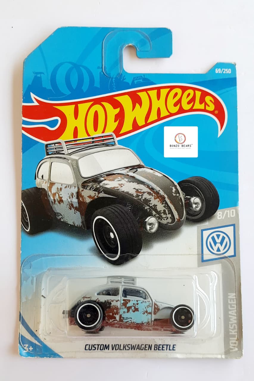 Custom Volkswagen Beetle - Hot Wheels | Bonzo Bears (Restocked) C4