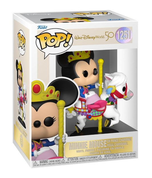 FUNKO POP! DISNEY: Walt Disney World 50th Anniversary - Minnie Carrousel | Bonzo Bears