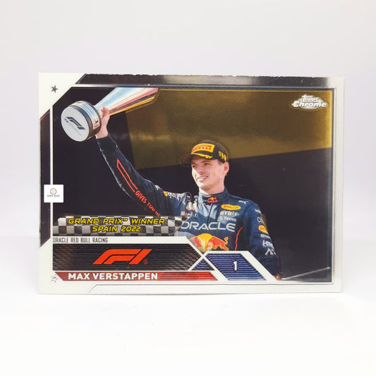 2023 TOPPS CHROME FORMULA 1 MAX VERSTAPPEN ORACLE RED BULL RACING #149 (Gold )- Base Card