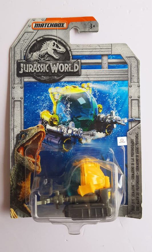 Jurassic World Deep-Dive Submarine Vehicle - Matchbox