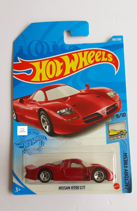 Nissan R390 GT1 - Red- Hot Wheels