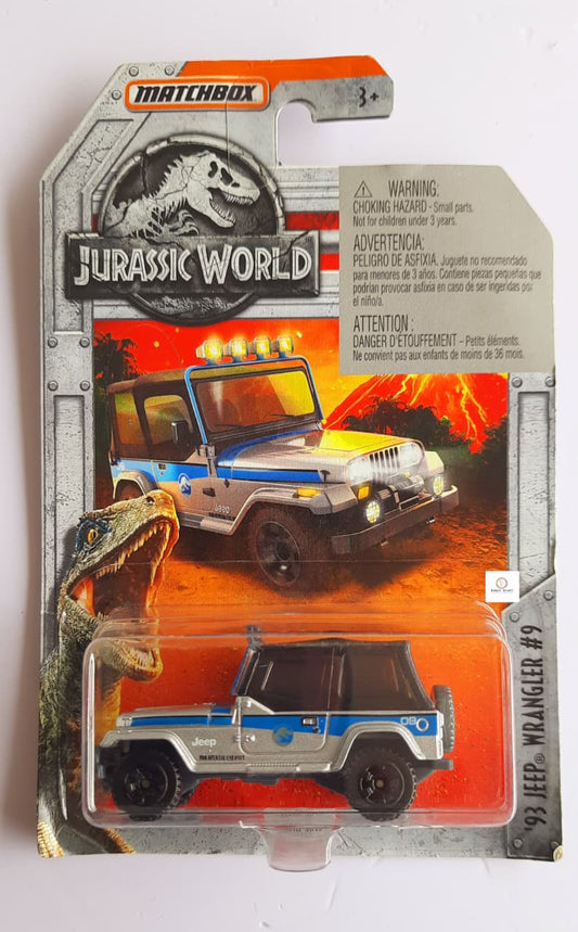 Jurassic World Jeep Wrangler - Matchbox