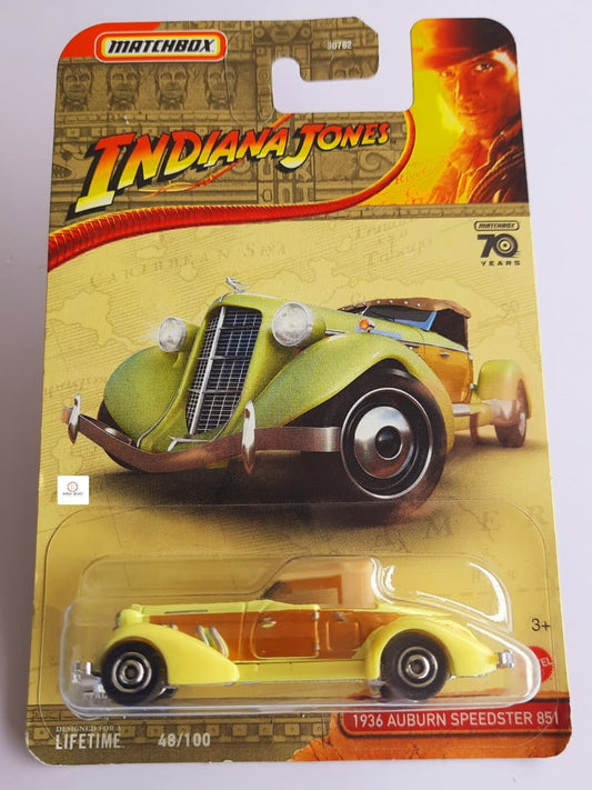 Indiana Jones 1936 Auburn Speedster - Matchbox