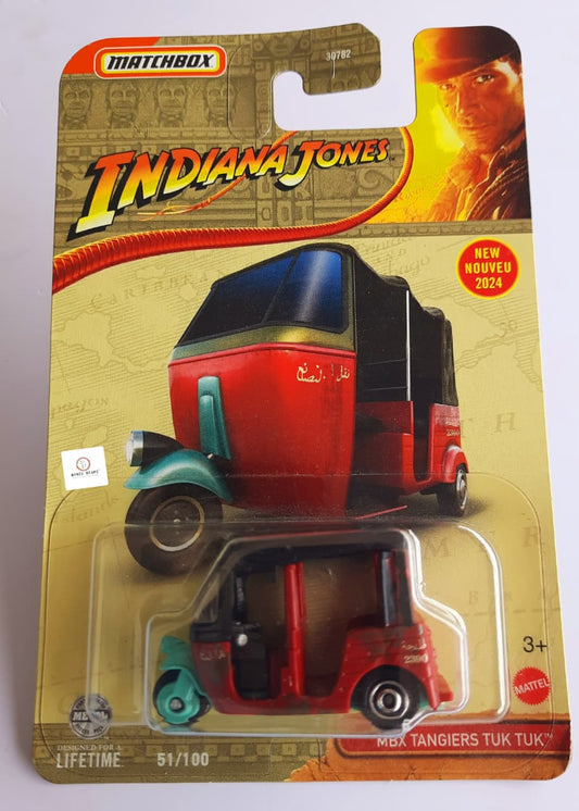 Indiana Jones MBX Tangiers Tuk Tuk Auto- Matchbox