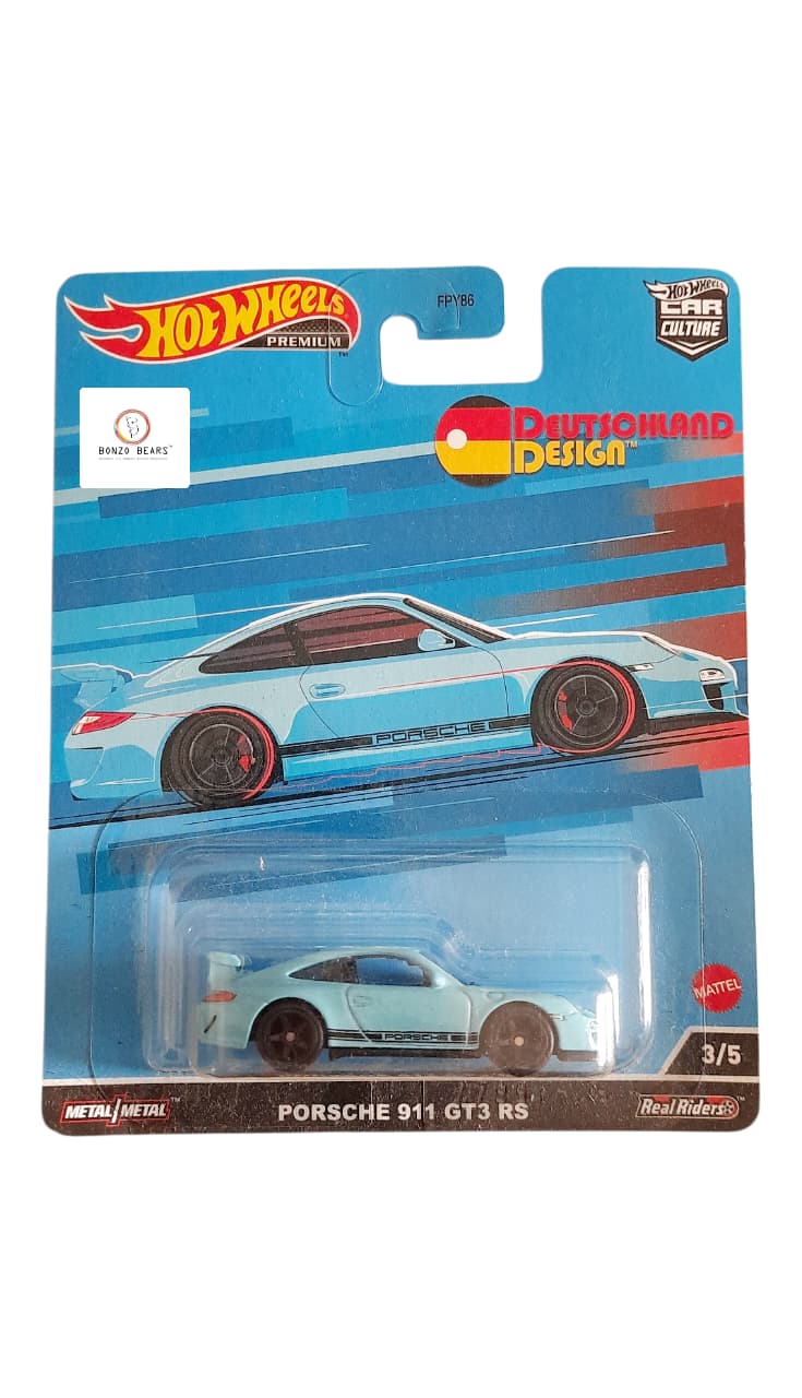 Porsche 911 GT3 RS - Hot Wheels Premium | Bonzo Bears