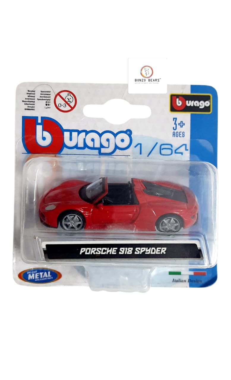 Porsche 918 Spyder - Bburago | Bonzo Bears