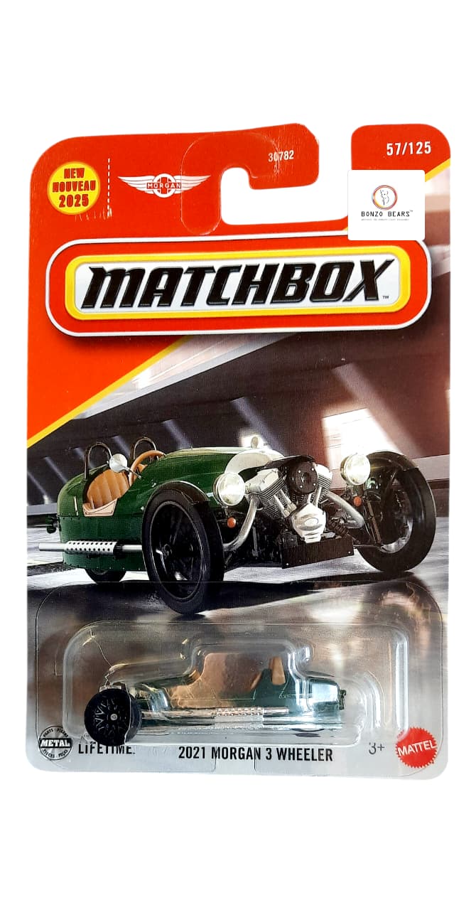 2021 Morgan 3 Wheeler - Matchbox | Bonzo Bears (Blister Crack) MB4