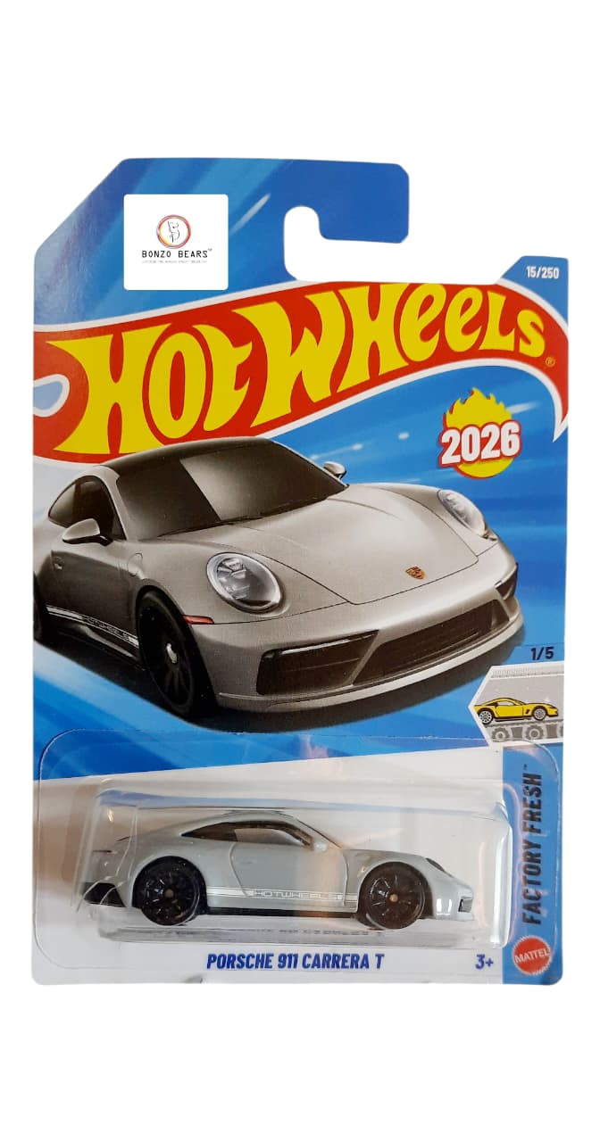 Porsche 911 Carrera T - Hot Wheels (Blister Crack)import | Bonzo Bears