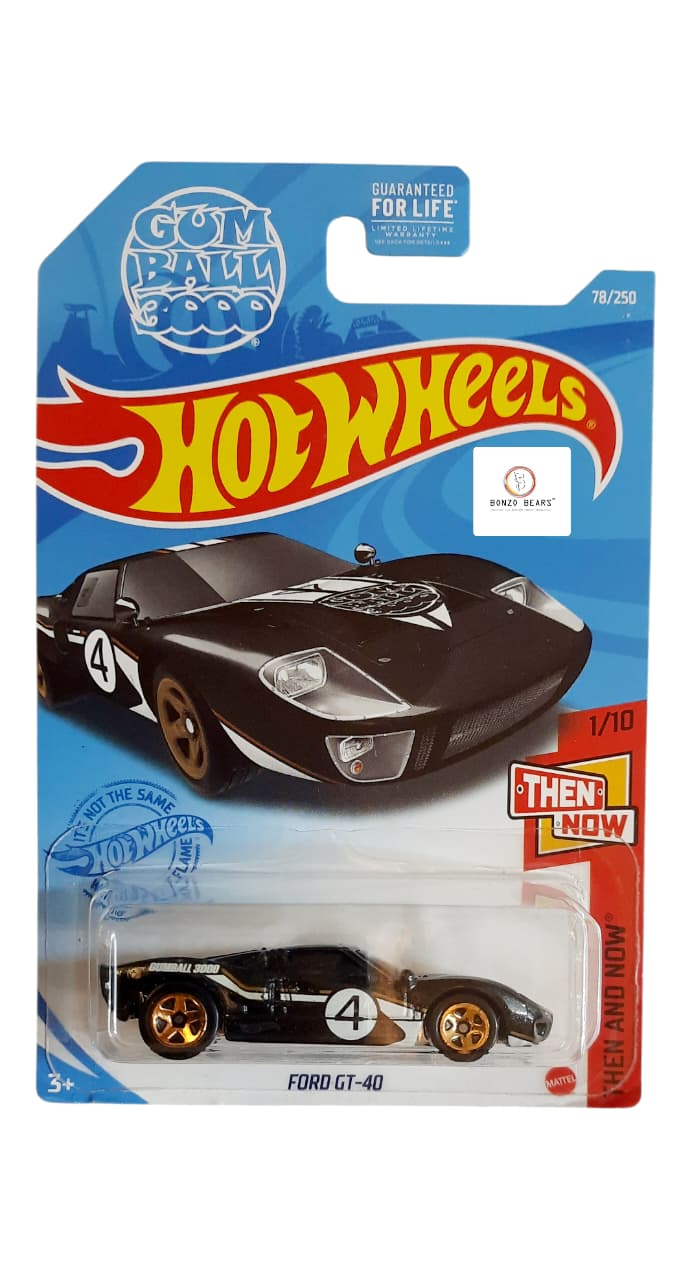 Ford GT-40  - Hot Wheels| Gum Ball 3000| Bonzo Bears PB8
