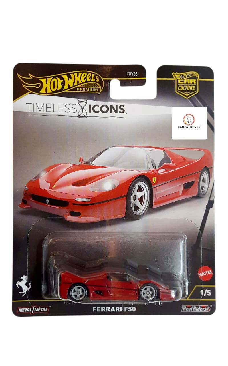 Exclusive Timeless Icons - Ferrari F50 - Hot Wheels | Bonzo Bears