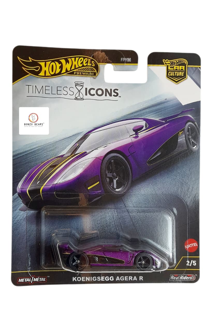 Timeless Icons - Koenigsegg Agera R - Hot Wheels | Bonzo Bears A4
