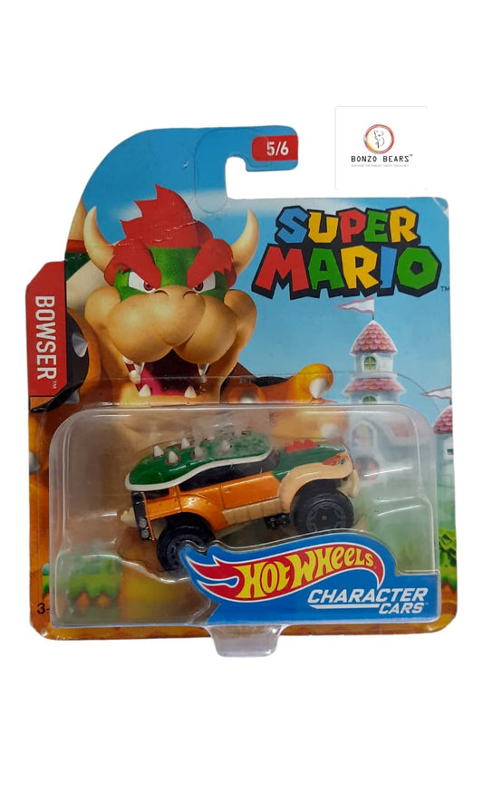 Super Mario Bowser Character Car - Hot Wheels | Bonzo Bears