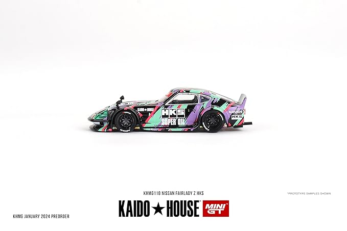Kaido House - Mini GT 1:64 Nissan Fairlady Z HKS V1 (Sealed box) | Bonzo Bears
