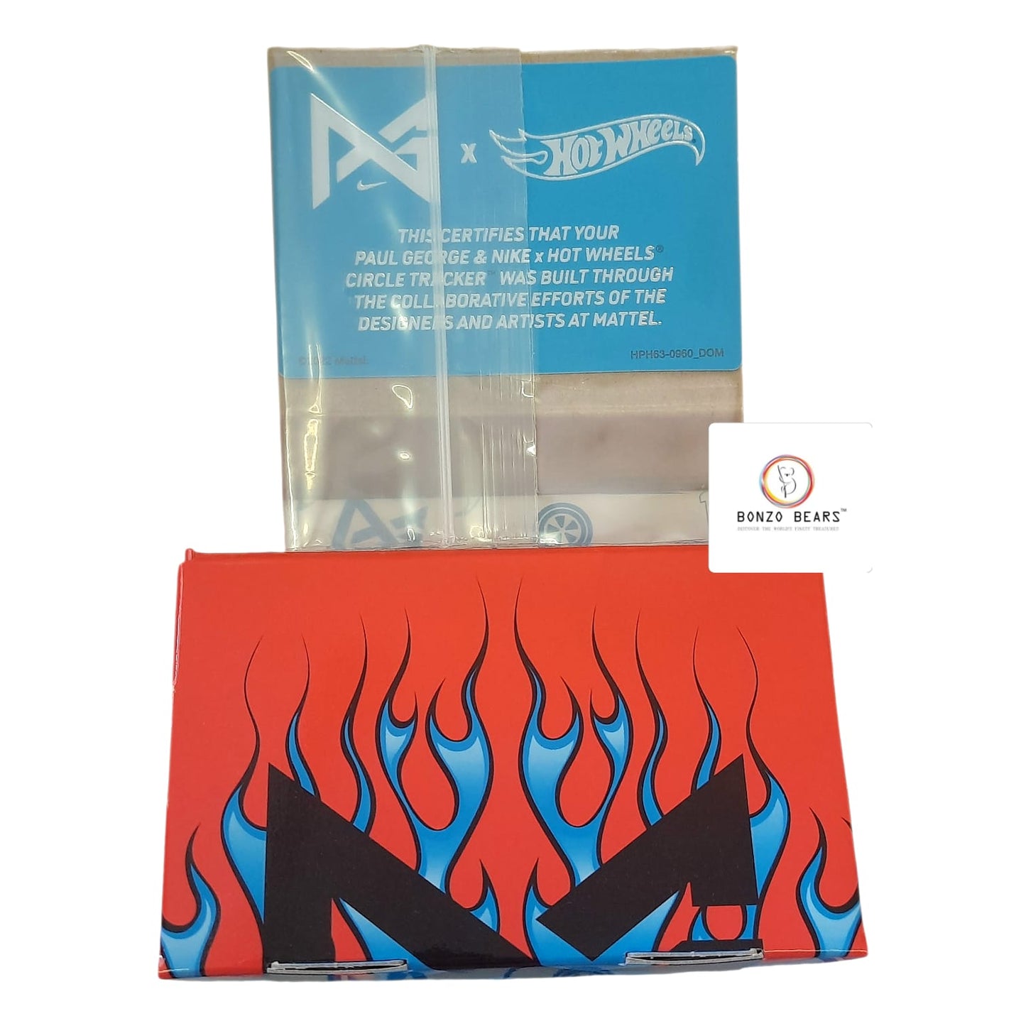 Paul George X Nike X Hot Wheels Collab: Circle Tracker - RLC 2022 Hot Wheels Spectra Flame | Bonzo Bears