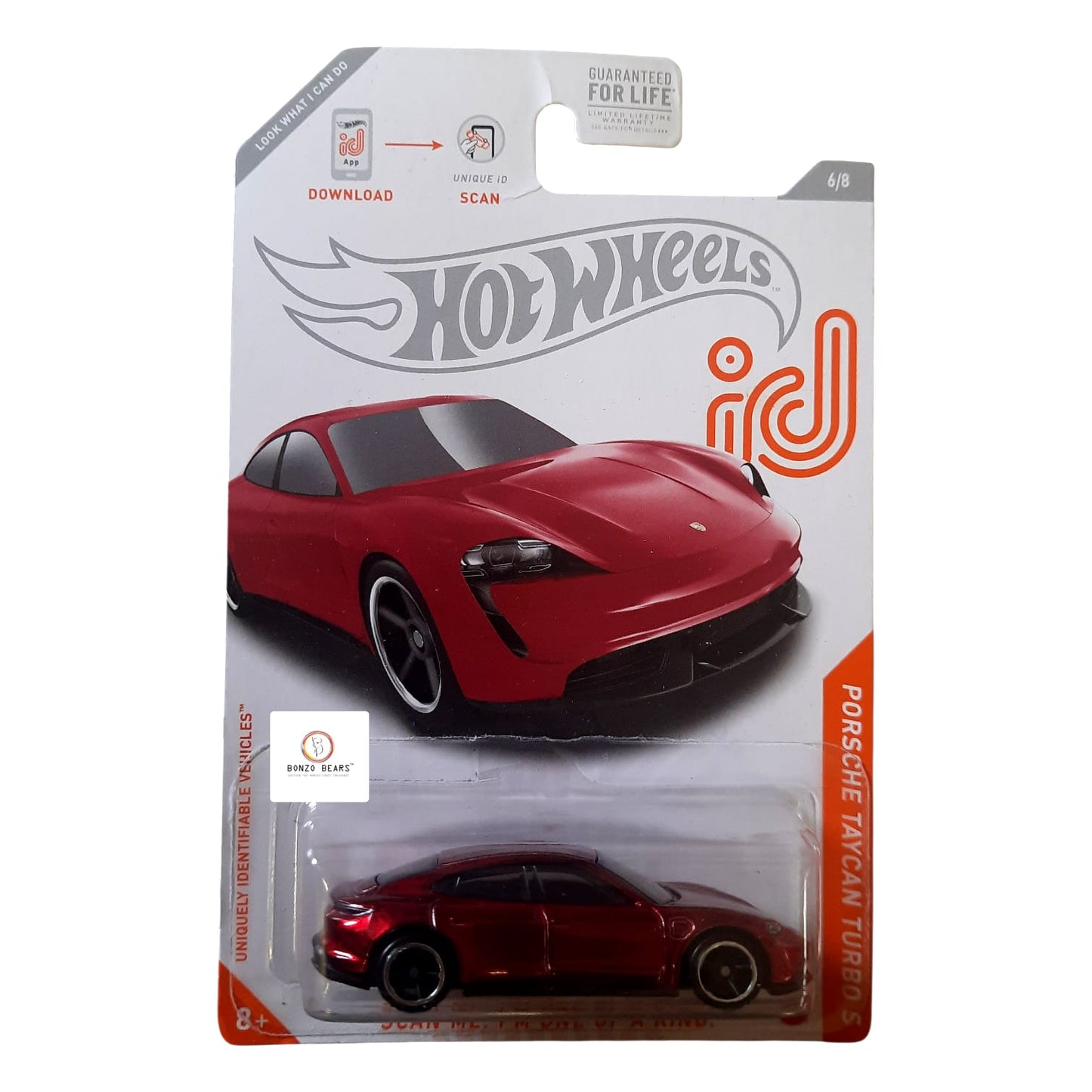 Hot Wheels ID Car - Porsche Taycan Turbo S (2021 release) Blister Crack | Bonzo Bears