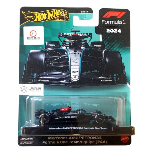 #44 Lewis Hamilton - Mercedes-AMG Petronas Formula One - Hot Wheels Premium | Bonzo Bears