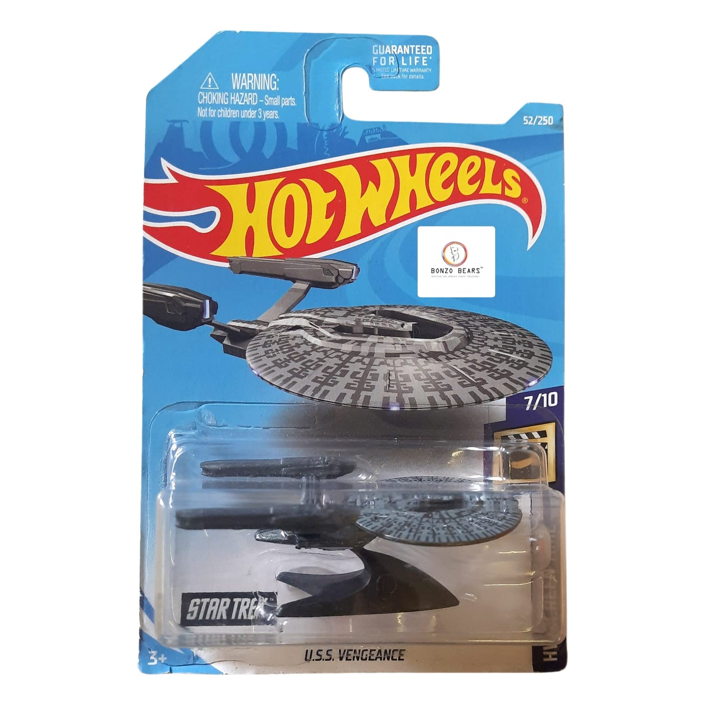 Star Trek U.S.S. Vengeance (Metroid Grey) - Hot Wheels (2019 release) | Bonzo Bears