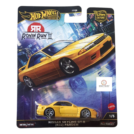 Ronin Run II - Nissan Skyline GT-R (R32) Pandem - Hot Wheels | Bonzo Bears