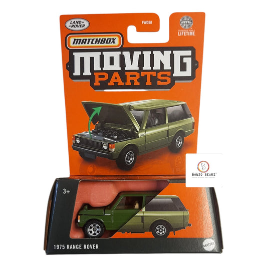 1975 Range Rover - Matchbox Moving Parts (Engine Hood Open) 2024 release MB3