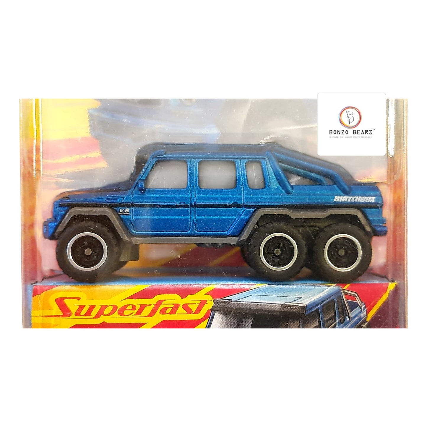 Superfast Mercedes-Benz G63 AMG 6x6 - Matchbox MB3