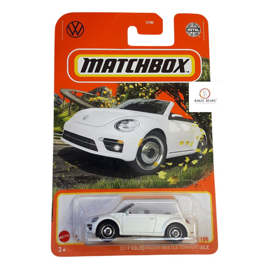 2019 VW Beetle Convertible - Matchbox MB1