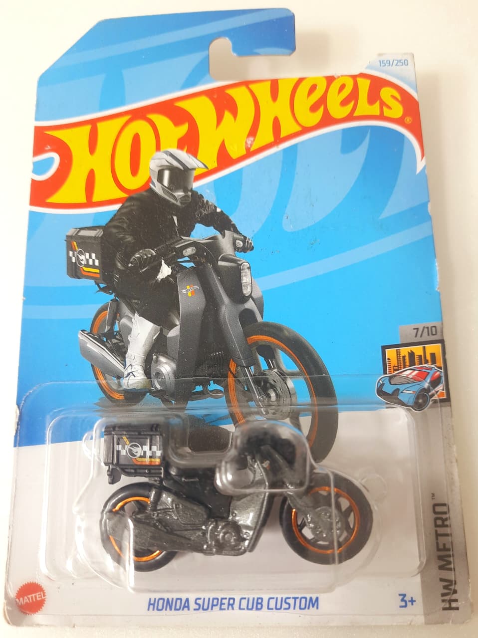 Hot Wheels - Honda Super Cub Custom - HW Metro 7/10