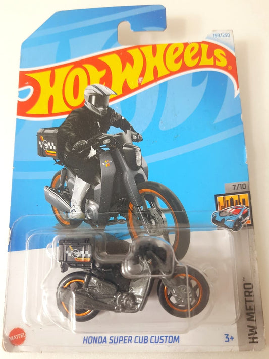 Hot Wheels - Honda Super Cub Custom - HW Metro 7/10