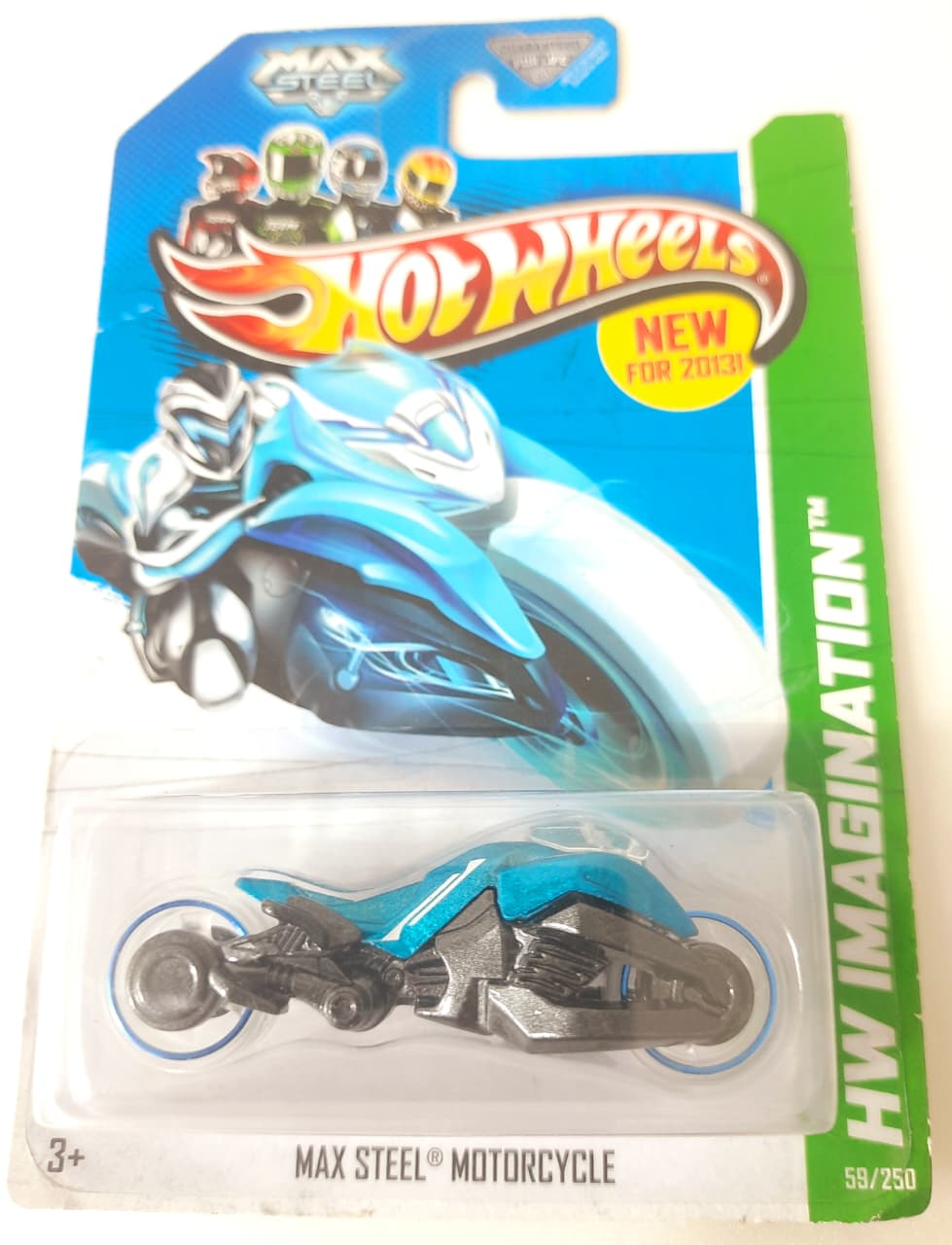Hot Wheels - Max Steel Motorcycle - HW Imagination