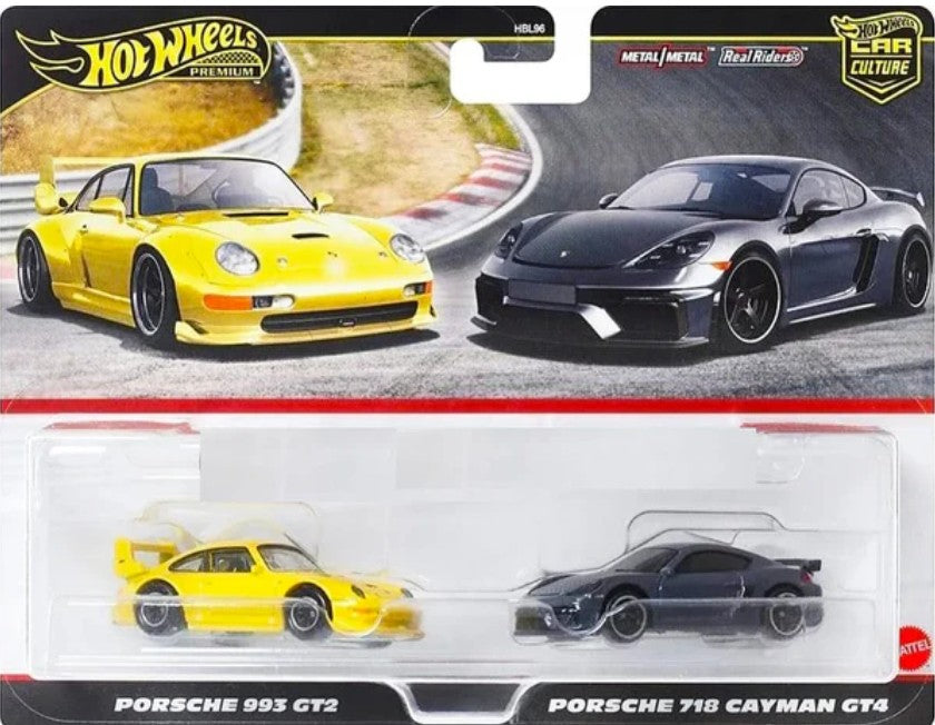 Porsche 993 GT2 and Porsche 718 Cayman GT4 - Team Transport