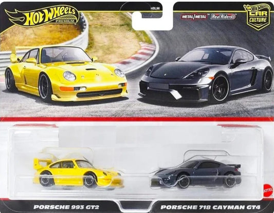 Porsche 993 GT2 and Porsche 718 Cayman GT4 - Team Transport