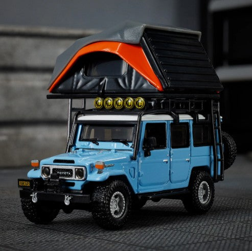Hot Wheels Elite 64 Mod Shop 1982 Custom Toyota Land Cruiser FJ45 Troopy | Bonzo Bears