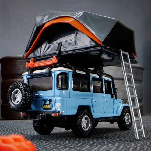Hot Wheels Elite 64 Mod Shop 1982 Custom Toyota Land Cruiser FJ45 Troopy | Bonzo Bears