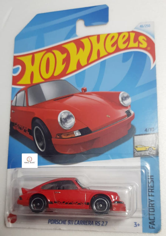 Hot Wheels Porsche 911 Carrera RS 2.7 Factory Fresh