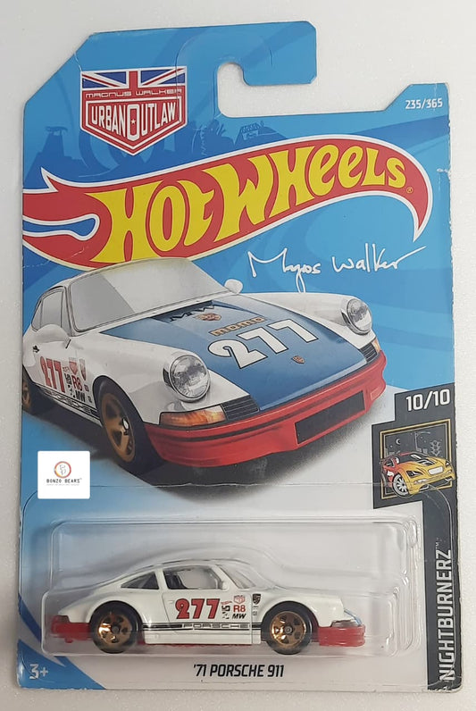 Hot Wheels '71 Porsche 911 Night Burnerz ( URBAN OUTLAW)
