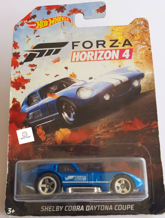 Shelby Cobra Daytona - Hot Wheels FORZA card -HORIZON 4