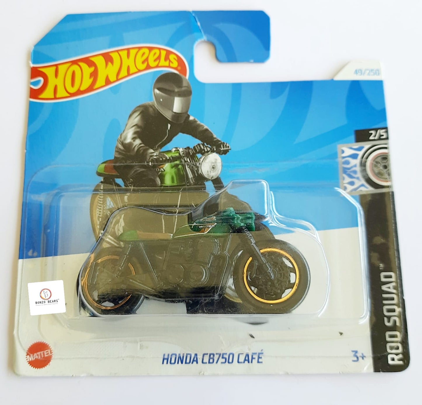 Honda CB750 Cafe - Hot Wheels German Short card
